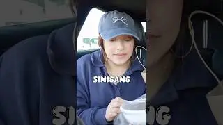IS IT SOUR? 😅🤭 bestie tried sinigang for the first time