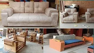 How to make duble flap leather sofa set manufacturer sofa set