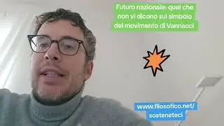 DIEGO FUSARO: Futuro Nazionale: quel che non vi dicono sul simbolo del movimento di Vannacci