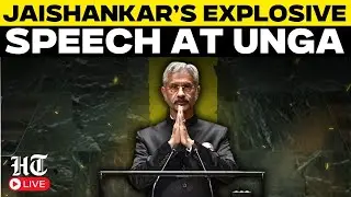 UNGA LIVE: Jaishankar Shakes UN | Explosive Address At UN General Assembly |United Nations |New York