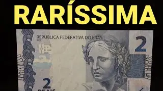 C&Eacute;DULA RAR&Iacute;SSIMA de 2 REAIS Q PODE ESTAR NA SUA CARTEIRA !!! e ESTA EM CIRCULA&Ccedil;&Atilde;O $