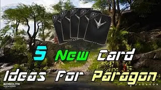 New Card Ideas For Paragon #1: Thorns, Reflections and Toggle Actives and MORE