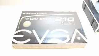 nVIDIA GEFORCE 210 EVGA unbox and review