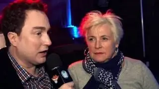 Halifax Comedy Fest: Cathy Jones backstage with Mark Critch