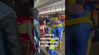 When Eddie Munson plays your theme song at Comic Con