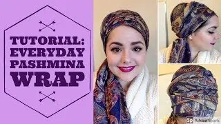 TUTORIAL: Everyday Pashmina Wrap