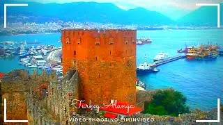 Аланья Красная башня Kizilkule -1 Alanya Red tower T&uuml;rkiye Kızıl Kule 赤い塔 लाल मीनार 紅塔 البرج الأحمر