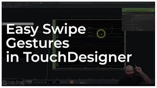 Easy Swipe Detection in TouchDesigner - TouchDesigner Tutorial 059