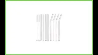 Alink Glass Smoothie Straws Review