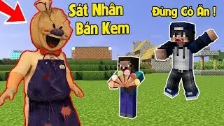 NGƯỜI BÁN KEM SÁT NHÂN XUẤT HIỆN TRONG MINECRAFT | BÉ NOOB VÀ BQTHANH TIÊU DIỆT HẮN BẢO VỆ LÀNG
