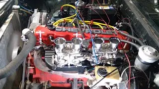 Dupla Weber 40 no Opala 6 cilindros