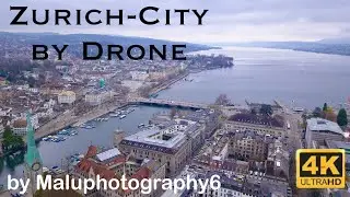 Z&uuml;rich City by Drone-Switzerland🇨🇭/4K/HD/DJI/Drone/Aerial-Shots/Maluphotography16