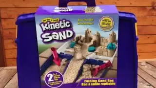 Kinetic Sand ASMR Folding Sand Box #Shorts