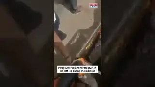 FORMER GUJARAT DEPUTY CM ATTACKED BY CATTLE DURING &lsquo;TIRANGA RALLY&rsquo; | #shorts