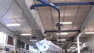 Curved Rail for efficient lifting operations