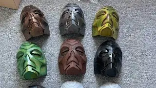 Building a REAL LIFE Dragon Priest Mask From Skyrim Part 1