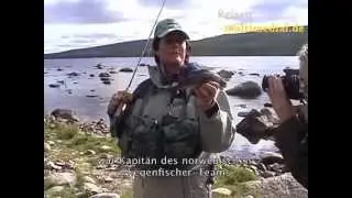 Fliegenfischen in der norwegischen Provinz Hedmark