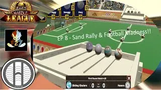 Marble League - Marble World Cup!! (Ep 8 - Sand Rally & Football Madness!!)