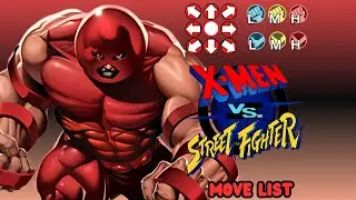 XM vs SF-  Juggernaut Move List