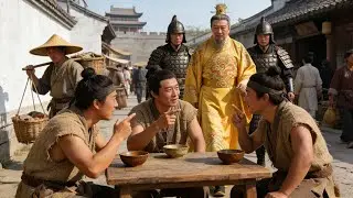 路邊百姓議論皇帝，哪料皇帝就在旁邊！#drama #古装 #中国电视剧