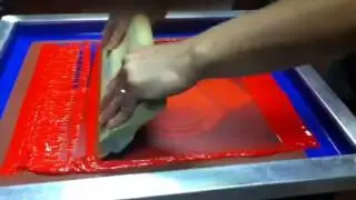 Halftone simulated process screen printing at Spectracolor in simi valley ca
