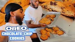 HOW TO MAKE OREO CHOCOLATE CHIP COOKIES 🍪 FT @CTheGee23