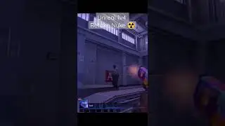 CSGO Unreal 1v4 Nuke Retake