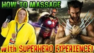 How to Give a Massage with Tony Starch and Logan X (Anime Expo 2013)