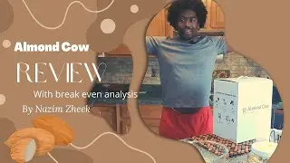 How to make Oat Milk !. Almond Cow review including break even analysis!