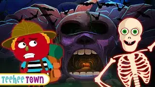 Mysterious Spooky Cave | Scary Skeletons Songs By Teehee Town