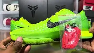 Nike Kobe 6 Protro Grinch Real Vs Fake Review Pt.5 Another Good One!