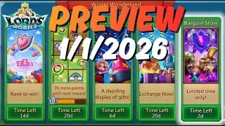 Lords Mobile - New collab and bargain store??? upcomming event