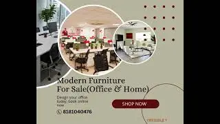 Modern corporate office with custom modular furniture by Credible Fitments, Pune.