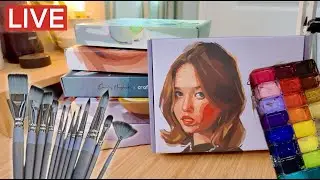 Gouache Subscription Box Launch Stream! 🎨🎁 Presale Starts at 12PM EST