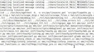 LinuxCNC with IRB6-S2 robot config. installation and compilation