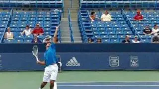 Novak Djokovic Serve in Slow Motion (2009; 210 fps)