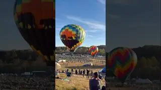North Carolina Balloon Festival 🎈 #northcarolina #hotairballoon #festival #travel #fun
