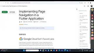 [NEW 2025] Implementing Page Navigation in a Flutter Application || Easy Lab Solution || Arcade 2025