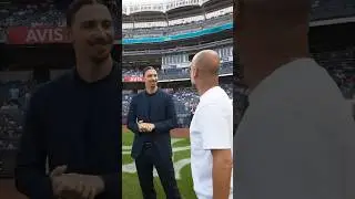 Pep and Zlatan&rsquo;s TENSE exchange 😳