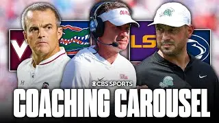 Predicting College Football Coaching Carousel 🤔: Jon Sumrall to LSU? Shane Beamer to Virginia Tech?