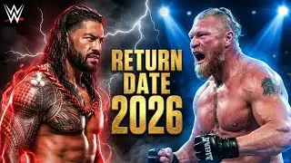 BIGGEST RETURNS EVER! Roman Reigns & Brock Lesnar Coming Back in WWE 2026 🤯