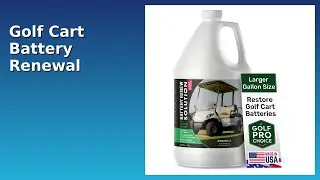 REVIEW (2025): Golf Cart Battery Renewal Solution. Features.