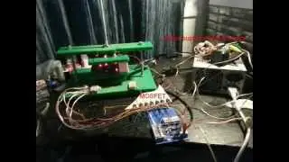 My first magnet motor (Charles Joe Flynn's concept)