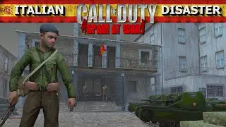 Call of Duty Spain at War: The Italian Disaster VETERAN Gameplay custom