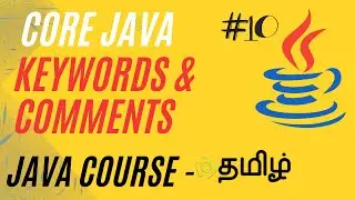 What is Keywords?| what is comments ? | Ganesh Teaching Studio | Java Course in Tamil