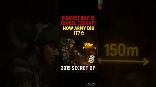 India CAUGHT Pakistan's Terror Tunnels! 😱 Secret 2019 Army Operation Exposed | GK Junction #shorts