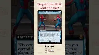 They did the Impostor Spider-Man meme in #MTGxSpiderMan and it's powerful!