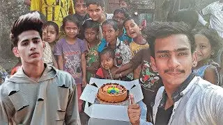 I Celebrate Danish Zehen Birthday With Poor Kids || Danish Zehen Birthday ||