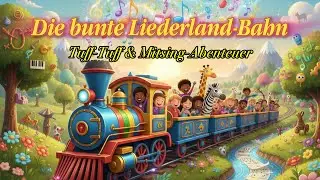 Die bunte Liederland-Bahn 🚂 Musikalisches Mitmachlied f&uuml;r Kinder (Tuff-Tuff Eisenbahnlied)