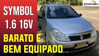 Renault Symbol 1.6 16V: mais barato e equipado que carro “pé de boi”…Confira!